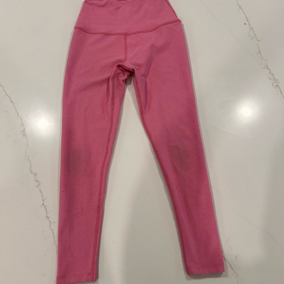 Beyond Yoga spacedye caught in the midi legging in pink bloom heather - Picture 2 of 8